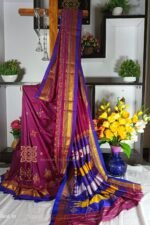 Ilkal Semi Silk With Kasuti Saree