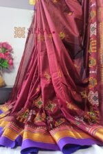 Ilkal Semi-Silk With Kasuti Saree