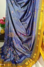 Ilkal Semi Silk With Kasuti Saree