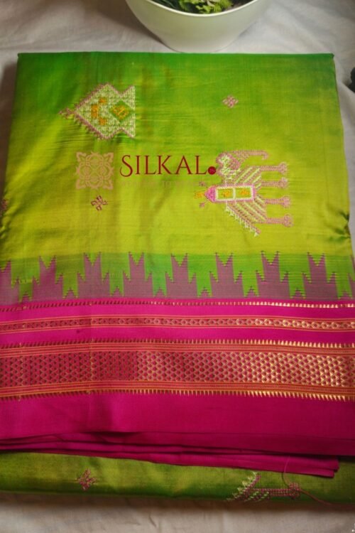 Ilkal Pure Silk Kasuti Saree