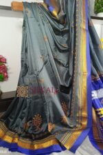 Ilkal Semi Silk With Kasuti Saree