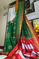 Ilkal Semi Silk With Kasuti Saree