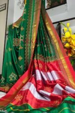 Ilkal Semi Silk With Kasuti Saree