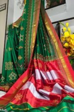 Ilkal Semi Silk With Kasuti Saree