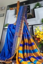 Ilkal Semi Silk With Kasuti Saree