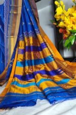 Ilkal Semi Silk With Kasuti Saree