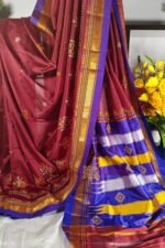 Ilkal Semi Silk With Kasuti Saree