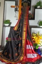 Ilkal Semi Silk With Kasuti Saree