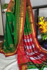 Ilkal Semi Silk With Kasuti Saree