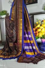 Ilkal Semi Silk With Kasuti Saree