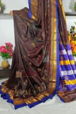 Ilkal Semi Silk With Kasuti Saree