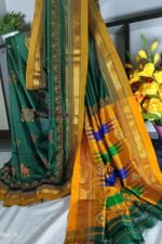 Ilkal Semi Silk With Kasuti Saree