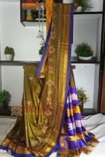 Ilkal Semi Silk With Kasuti Saree