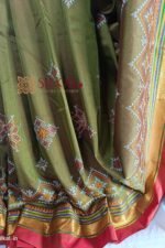 Ilkal Semi Silk With Kasuti Saree