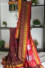 Ilkal Semi Silk With Kasuti Saree