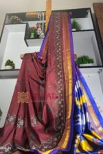 Ilkal Semi Silk With Kasuti Saree