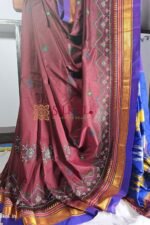 Ilkal Semi Silk With Kasuti Saree