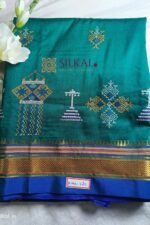 Ilkal Semi Silk With Kasuti Saree