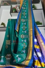 Ilkal Semi Silk With Kasuti Saree
