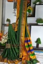 Ilkal Checked Mercerized Silk Saree