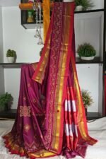 Ilkal Semi Silk With Kasuti Saree