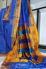 Ilkal Checked Mercerized Silk Saree