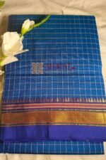 Ilkal Checked Mercerized Silk Saree