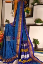 Ilkal Checked Mercerized Silk Saree