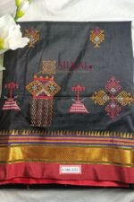 Ilkal Semi Silk With Kasuti Saree