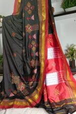 Ilkal Semi Silk With Kasuti Saree