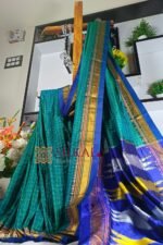 Ilkal Checked Mercerized Silk Saree