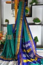 Ilkal Checked Mercerized Silk Saree