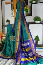 Ilkal Checked Mercerized Silk Saree