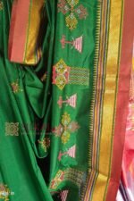 Ilkal Semi Silk With Kasuti Saree
