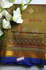 Ilkal Semi Silk With Kasuti Saree