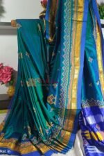 Ilkal Semi Silk With Kasuti Saree