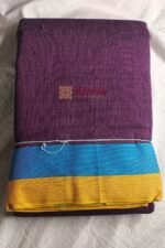 Patteda Anchu Pure Cotton Handloom Saree
