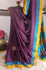 Patteda Anchu Pure Cotton Handloom Saree