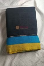 Patteda Anchu Pure Cotton Handloom Saree