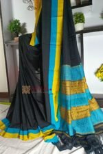 Patteda Anchu Pure Cotton Handloom Saree