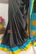 Patteda Anchu Pure Cotton Handloom Saree