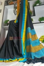 Patteda Anchu Pure Cotton Handloom Saree