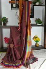 PATTEDA ANCHU PURE COTTON HANDLOOM SAREE