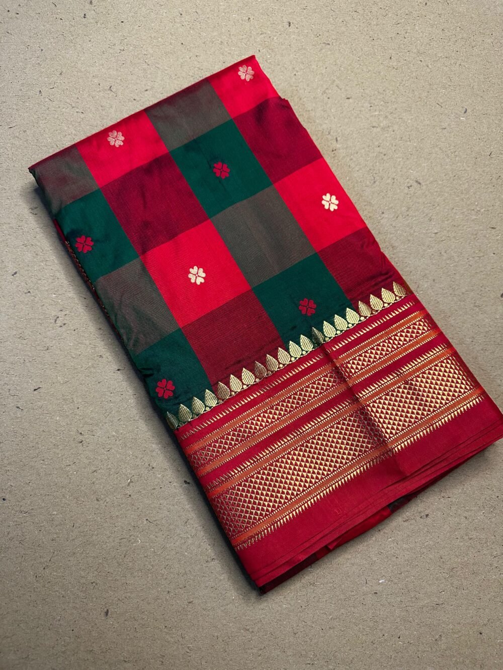 ILKAL PURE SILK SAREE