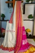 Ilkal Handloom Viscose Cotton Silk Chikki Paras Border Saree