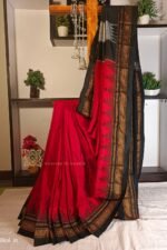 Ilkal Temple Cotton Silk Saree
