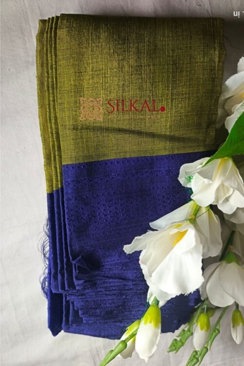 Ilkal Handloom Viscose Cotton Silk Chikki Paras Border Saree