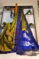 Ilkal Handloom Viscose Cotton Silk Chikki Paras Border Saree