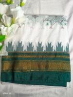 Ilkal Kasuti Tample Border Sarees