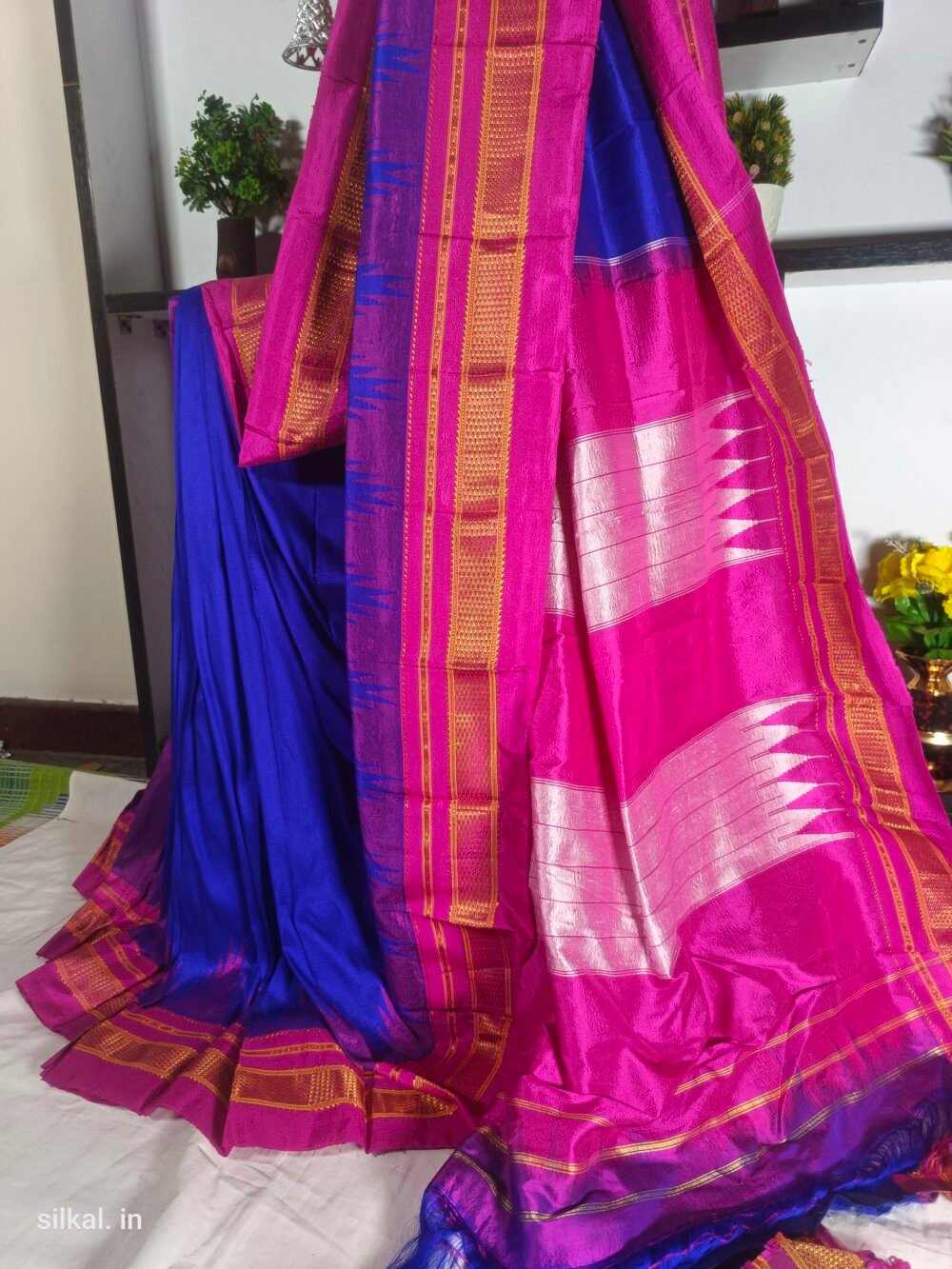 Pure Silk Ilkal Handloom Saree